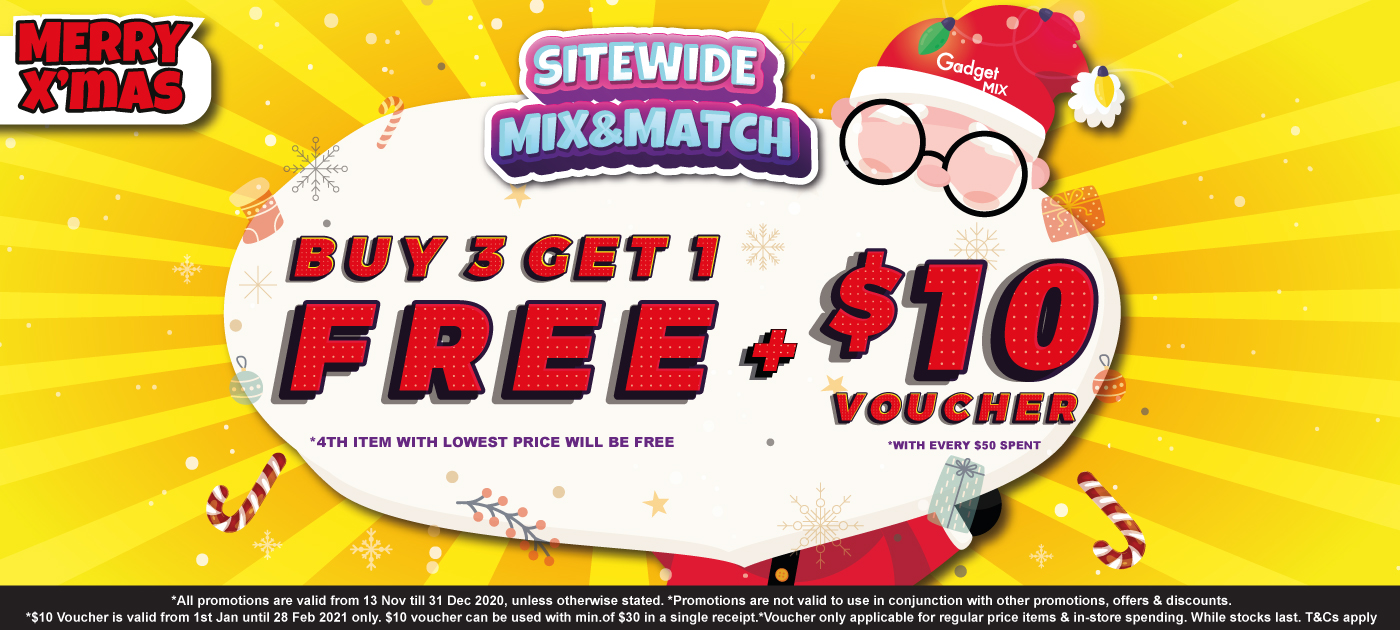 Gadget Mix – Christmas Specials: Buy 3 Get 1 Free:: Thomson Plaza ...